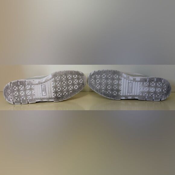 PUMA Mayze platform sneakers in white/green size 9.5 - Picture 8 of 8